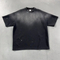 Oversized Washed Cotton Tshirt Accept Custom Logo DTG Embroidery Bulk Wholesale Order