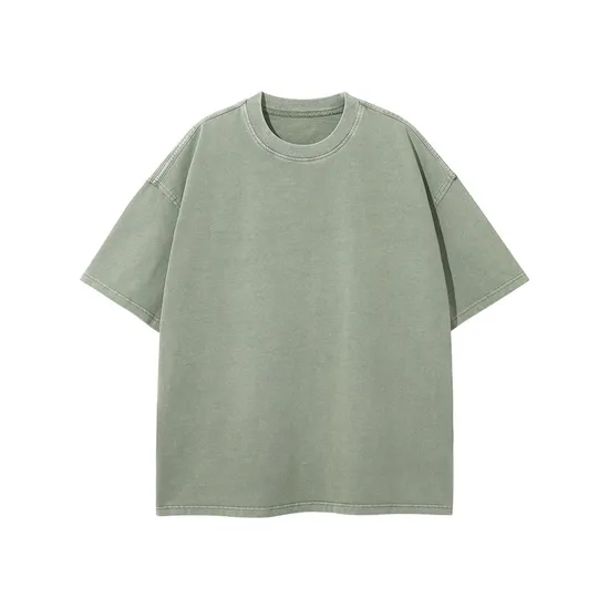 Multi Tone Washed Cotton T-Shirt Accept DTG Print Personal Custom Graphic Design
