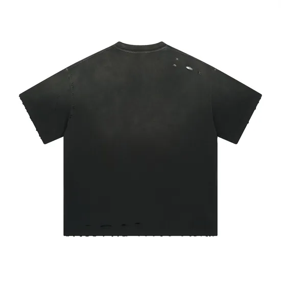 High-Quality Vintage Washed Cotton Blank T-Shirt Bulk Wholesale for Custom Embroidery and Printing Business
