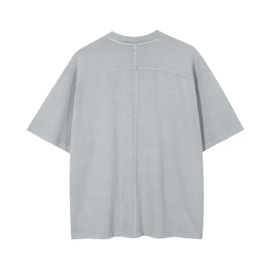 Premium Cotton Blank Tee Fits Custom Embroidery and DTG Printing Process