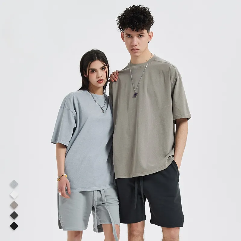 Daily Urban Street Distressed Cotton T-Shirt Custom DTG Design for Worldwide Wholesale Business Clients