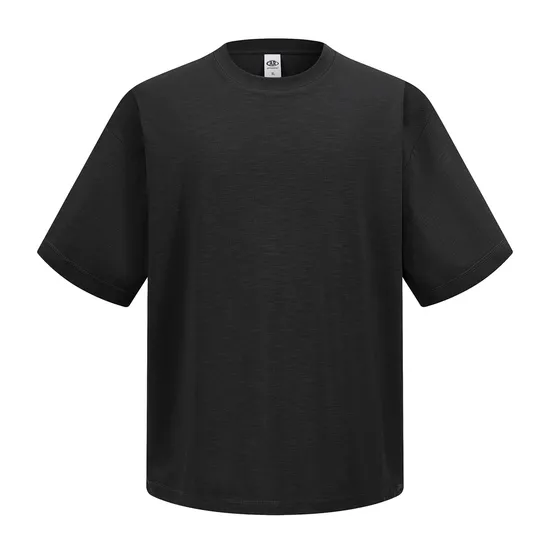 Premium Pigment Washed Cotton Tees Custom Logo Embroidery DTG Bulk Wholesale Supplier