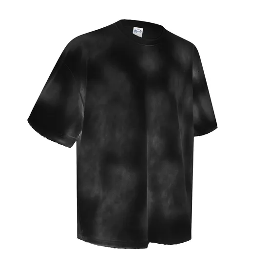 Daily Casual Tie Dye Cotton T-Shirt Custom DTG Design for Worldwide Wholesale Business Clients.