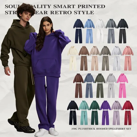 Solid Color Pure Cotton Men Hoodie Custom Design Logo with DTG or Embroidery Craft