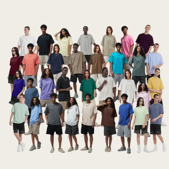 High-Quality Cotton Blank T-Shirt Bulk Wholesale for Custom Embroidery and Printing Business
