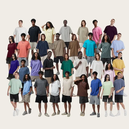 High-Quality Cotton Blank T-Shirt Bulk Wholesale for Custom Embroidery and Printing Business