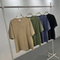 100% Cotton Henley Tee Custom Logo Embroidery DTG Print Bulk Wholesale Apparel