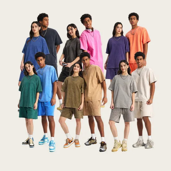 Breathable Pure Cotton Crew Neck Tee for Private DTG Digital Print Custom Production