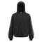 Splatter Spray Wash Distressed Zip Hoodie Custom Logo Embroidery DTG Bulk Wholesale Supply