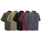American Vintage Half Zip Cotton Polo Support Custom Logo Embroidery DTG Bulk Wholesale Order