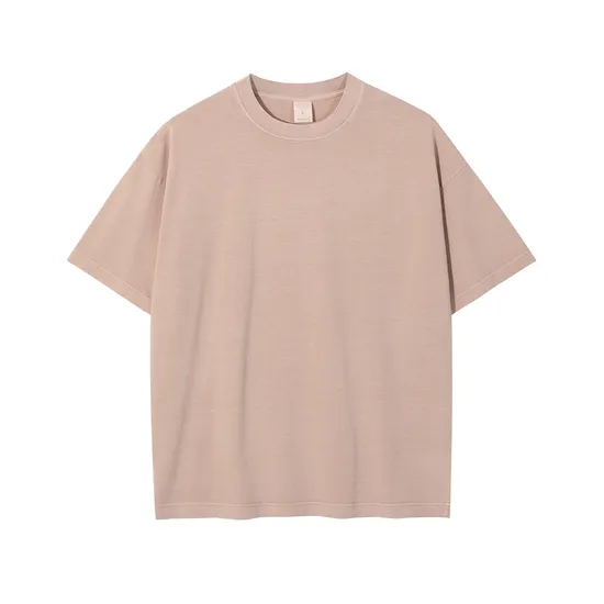 Unisex Hip Hop Loose Washed Cotton T-Shirt Accept Brand Custom for Global Clothing Wholesalers