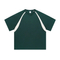Breathable Cool Pure Cotton Contrast Raglan T-Shirt Make Custom Brand Logo DTG Embroidery Wholesale Service