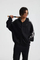 Heavyweight Splatter Washed Cotton Zip Hoodie Custom Logo Bulk Apparel Order