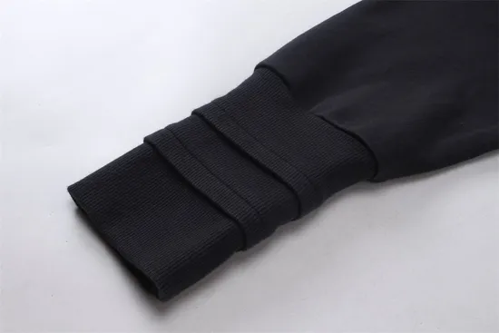 Heavyweight Washed Hoodie Finger Hole Cuff Custom DTG Print Stable Stock Bulk