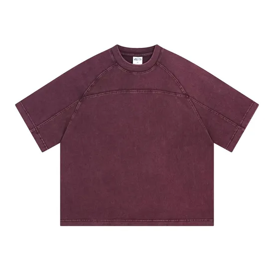 Breathable Pure Cotton Minimal T-Shirts Top Make Custom Brand Logo DTG Embroidery Wholesale Service