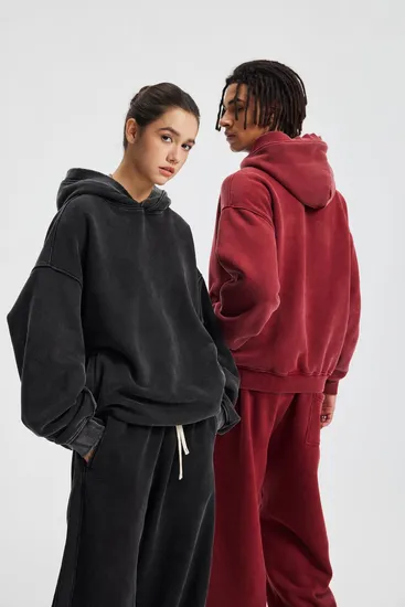 Unisex Oversized Blank Hoodie Personal Custom Logo Dtf Print Factory Direct Bulk Sale