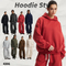 Classic Loose Drop Shoulder Cotton Hoodie Custom Logo Wholesale for Clothing Brands
