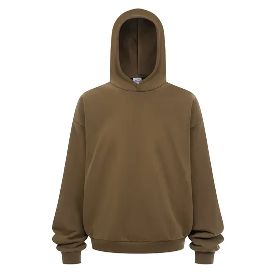 Streetwear Warm Fleece Pullover Hoodie Hidden Pocket Cotton Custom Logo Factory Wholesale