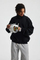 Soft Oversized Stand Collar Zip Jacket DIY Custom Artwork Embroidery Bulk in Stock