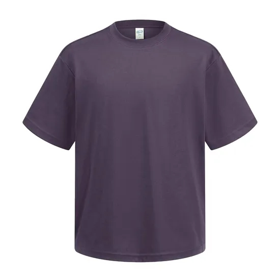 Retro Cotton Crew Neck T-Shirt Accepts DTG Print Personal Custom Graphic Design