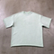 Spray Faded Raw Edge Brushed Cotton Tee Support Custom Logo Embroidery DTG Bulk Wholesale Order