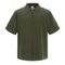 American Vintage Half Zip Cotton Polo Support Custom Logo Embroidery DTG Bulk Wholesale Order