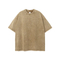 Loose Fit Vintage Washed Cotton T-Shirt Customizable for Uniform Bulk Purchase