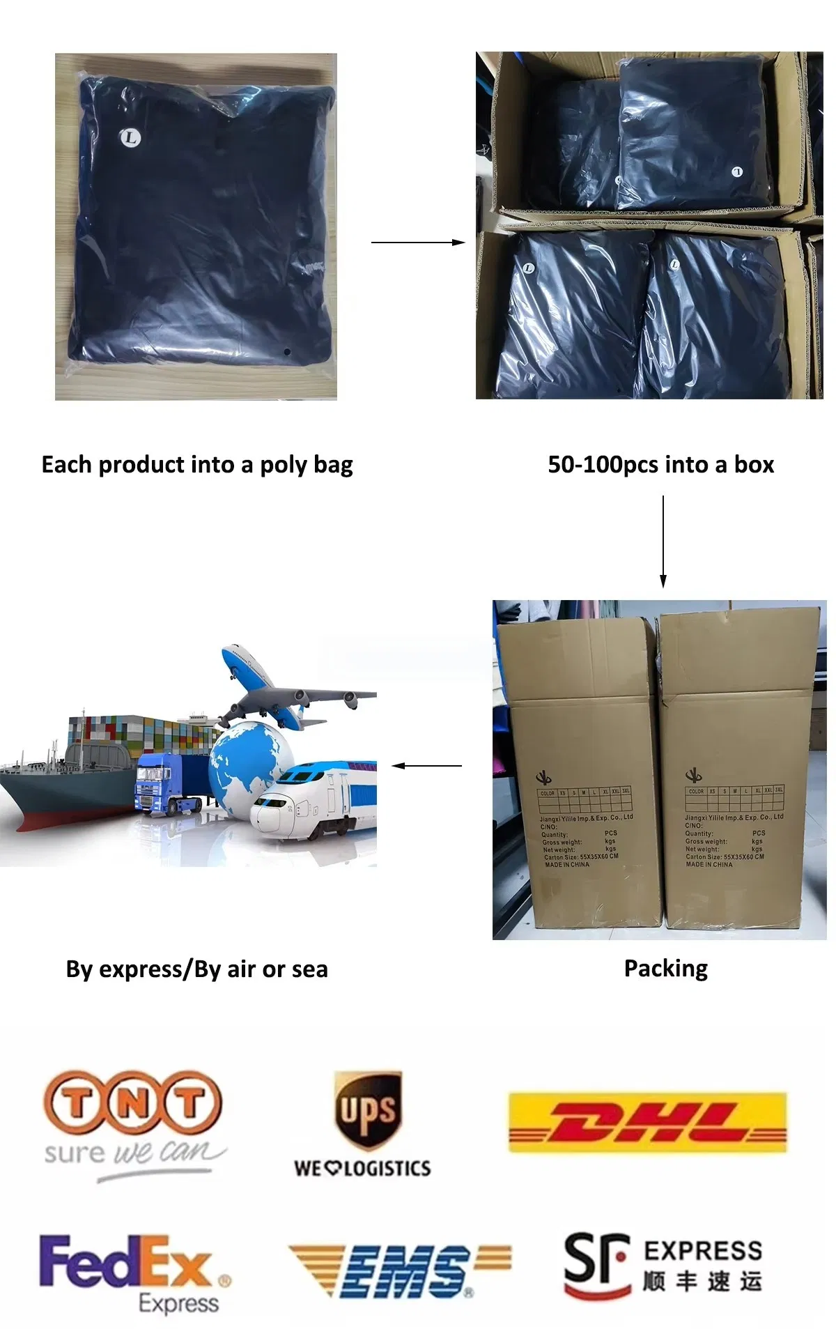 Vintage Black Gray Oversized Zip up Hoodie Personal Custom Logo Factory Direct Bulk Sale