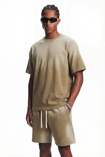 Heavyweight Vintage Cotton Tee Custom Logo Embroidery DTG Print Global Wholesale Available