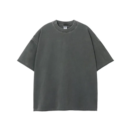 Eutral Tone Cotton Tee Allows Small Batch Custom Embroidery and DTG Service