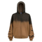 Spray Monkey Wash Gradient Distressed Zip Hoodie Custom Logo Embroidery DTG Bulk Wholesale