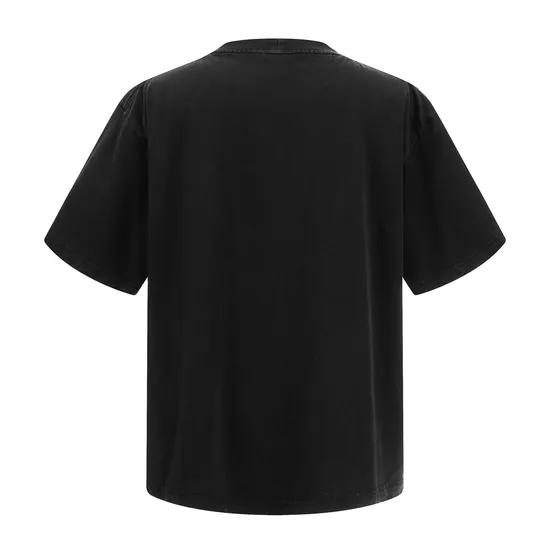 Oversized Retro High Street Cotton T-Shirt Custom DTG Design for Worldwide Wholesale Purchasers