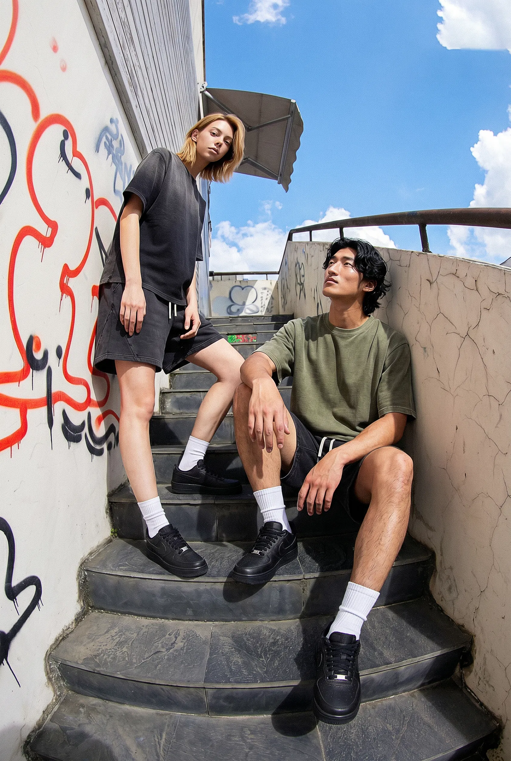 High-Quality Ombre Washed Cotton Blank T-Shirt Bulk Wholesale for Custom Embroidery and Printing Business