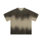 Gradient Tie Dye Frayed Washed Vintage Cotton Tee Support Custom Logo Embroidery DTG Bulk Wholesale Order