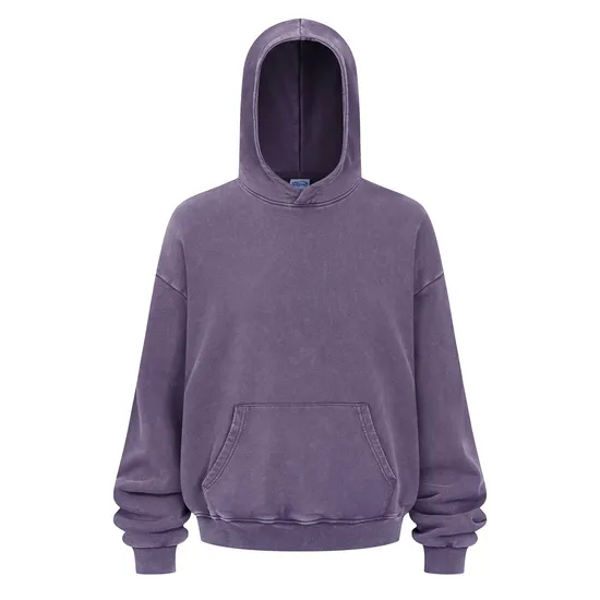 100% Cotton Double Yarn Wax Wash Hoodie Vintage Distressed Custom Logo Wholesale Service