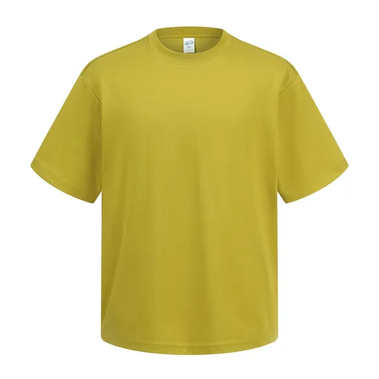 Retro Cotton Crew Neck T-Shirt Accepts DTG Print Personal Custom Graphic Design
