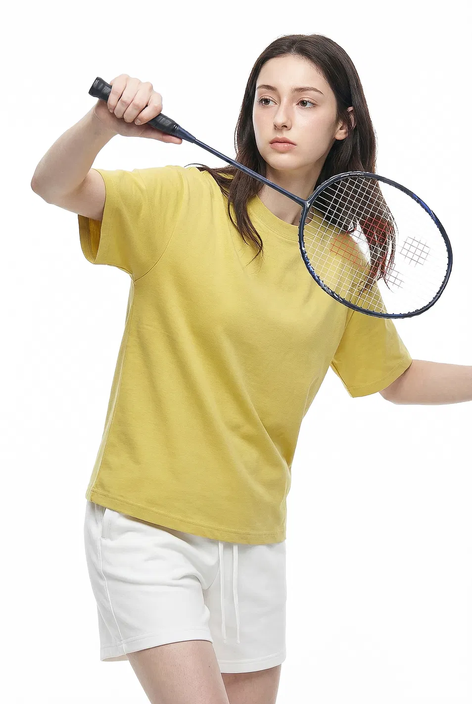 Premium Cotton Tee Support Custom Logo Embroidery DTG Print Bulk Wholesale Order