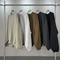 Classic Loose Long Sleeve Cotton Crew Sweatshirt Custom Logo Wholesale for Clothing Brands