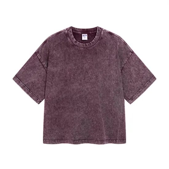 Breathable Pure Cotton Loose Tee Allows Custom Logo for Small Bulk Wholesale Deal