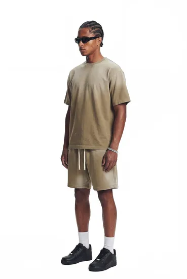 Heavyweight Vintage Cotton Tee Custom Logo Embroidery DTG Print Global Wholesale Available