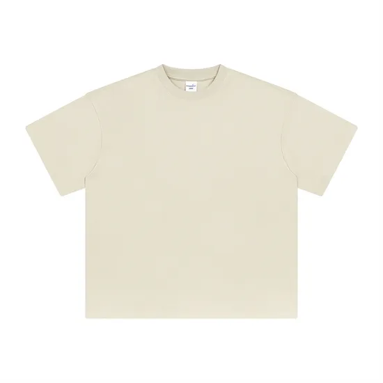 Breathable Cotton Casual T-Shirt Accept Personalized DTG Print and Embroidery Customization