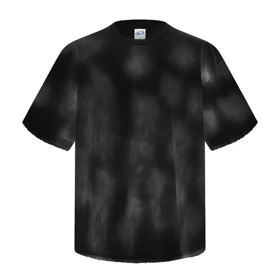 Daily Casual Tie Dye Cotton T-Shirt Custom DTG Design for Worldwide Wholesale Business Clients.
