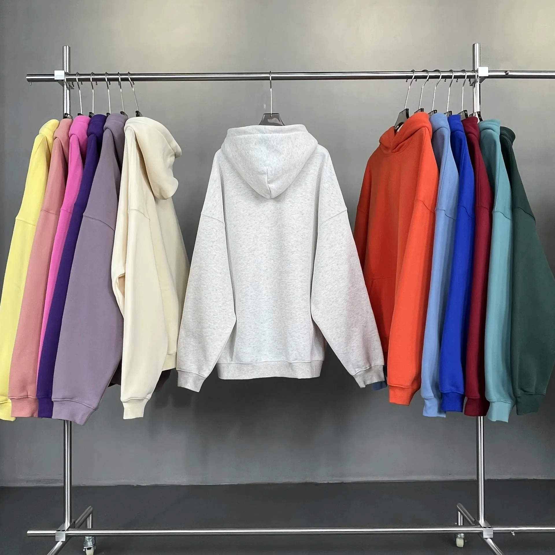Premium Cotton Mens Hoodie Custom Design with Embroidery or Digital Direct Printing