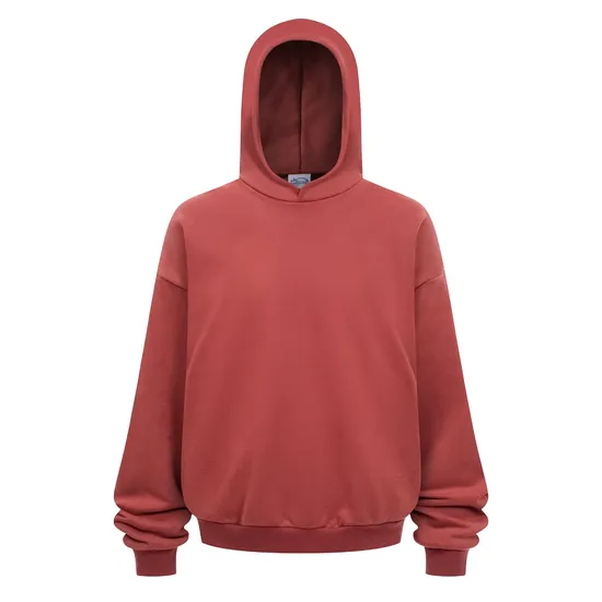 Streetwear Warm Fleece Pullover Hoodie Hidden Pocket Cotton Custom Logo Factory Wholesale