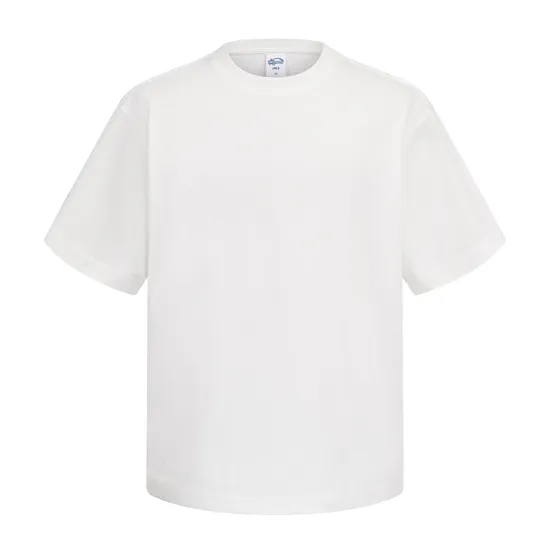 Drop Shoulder Unisex High Street Tee Custom Art Embroidery DTG Large Quantity Wholesale Supply