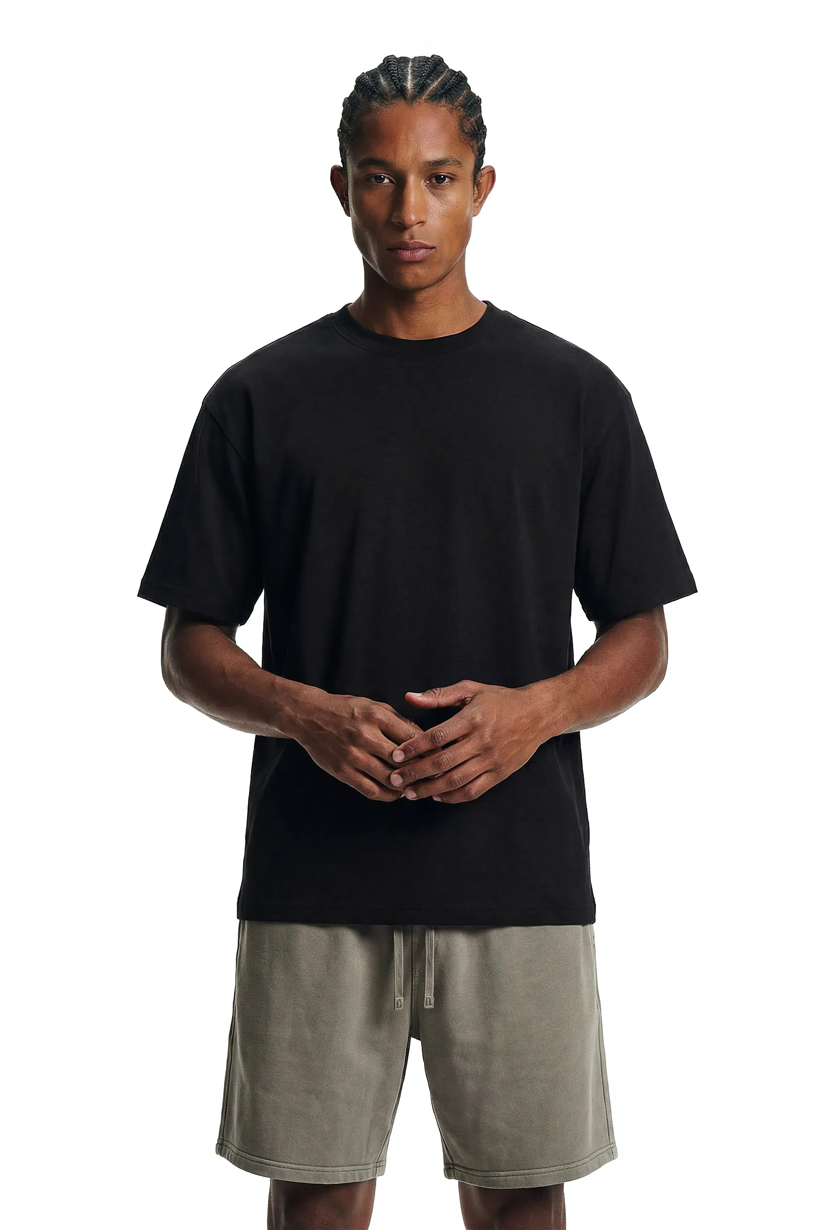 Retro Cotton Crew Neck T-Shirt Accepts DTG Print Personal Custom Graphic Design