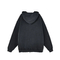 Acid Washed Black Gray Full Zip Cotton Hoodie Custom Logo Embroidery Dtf Bulk Wholesale