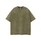 Breathable Thick Pure Cotton Vintage Washed Top Make Custom Brand Logo DTG Embroidery Wholesale Service