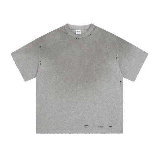 High-Quality Vintage Washed Cotton Blank T-Shirt Bulk Wholesale for Custom Embroidery and Printing Business