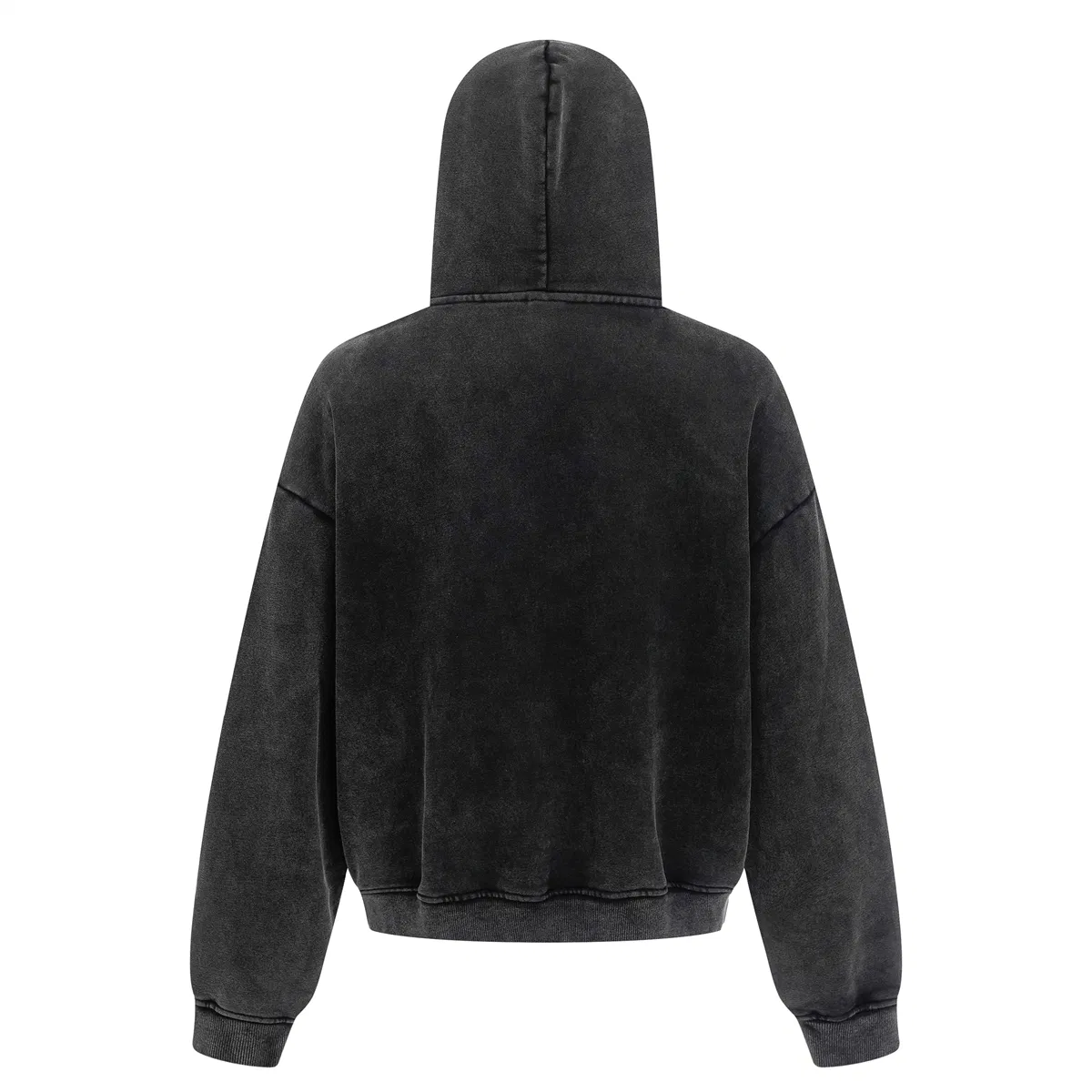 Button Collar Batik Washed Cotton Hoodie Custom Logo Embroidery DTG Bulk Wholesale Supply